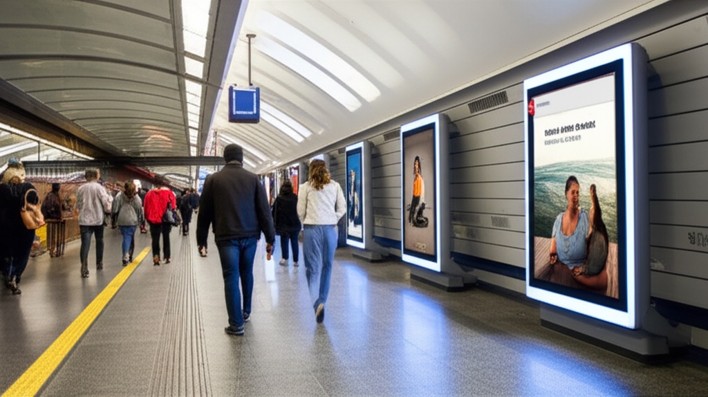 Publicidad en Metro